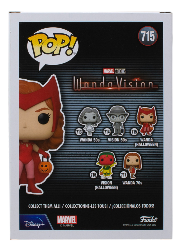 "Wanda Vision" #715 Wanda (Halloween) Pop! Vinyl Figure at PristineAuction.com "Wanda Vision" #715 Wanda (Halloween) Pop! Vinyl Figure at PristineAuction.com