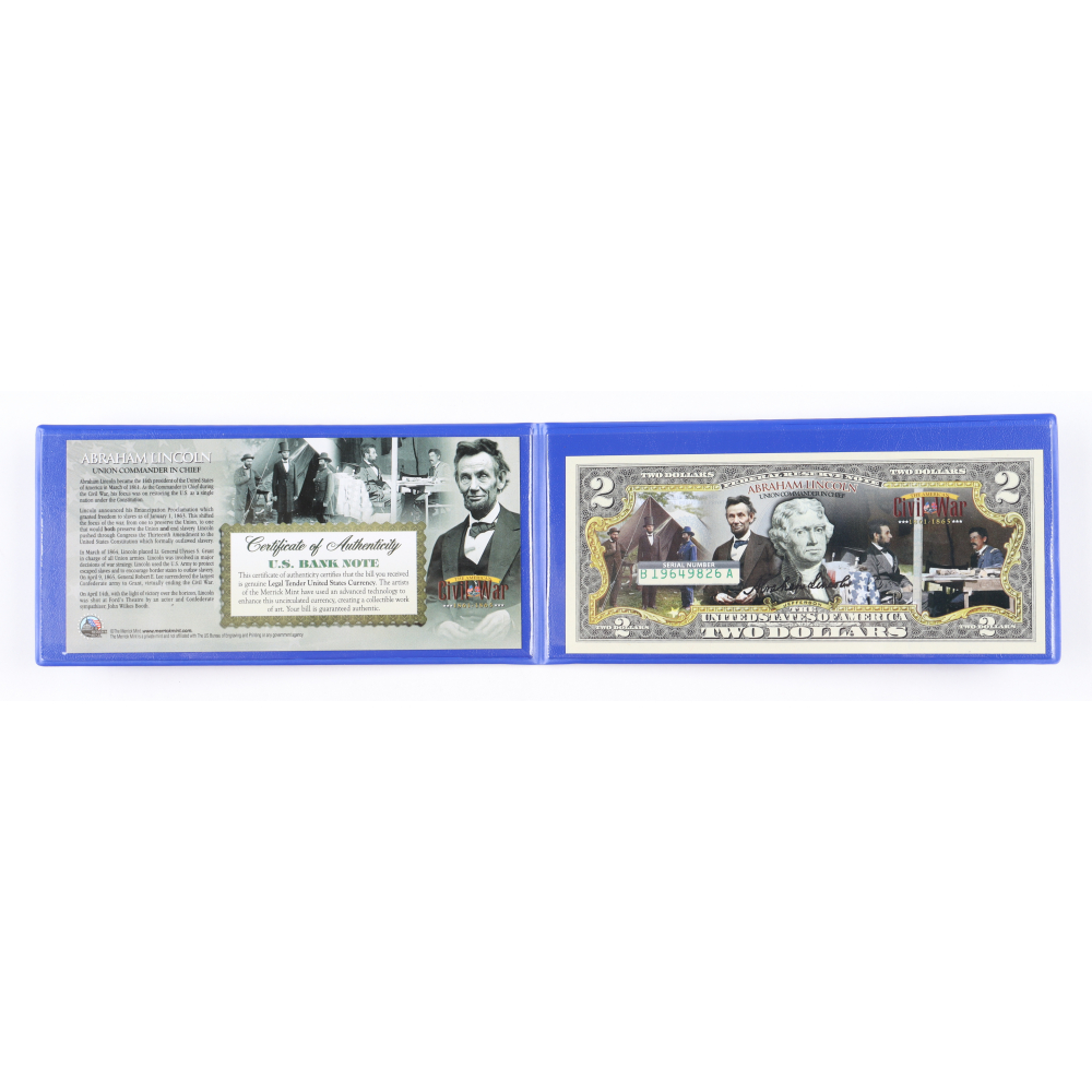 Mercury Original 7 Astronauts $2 Bill Set – Genuine U.S. Legal Tender, NASA Tribute, John Glenn & More, Made In USA