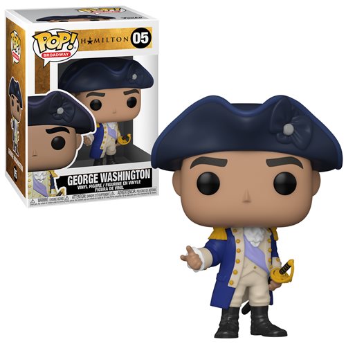 "Hamilton" #05 George Washington Funko Pop! Vinyl Figure at PristineAuction.com "Hamilton" #05 George Washington Funko Pop! Vinyl Figure at PristineAuction.com
