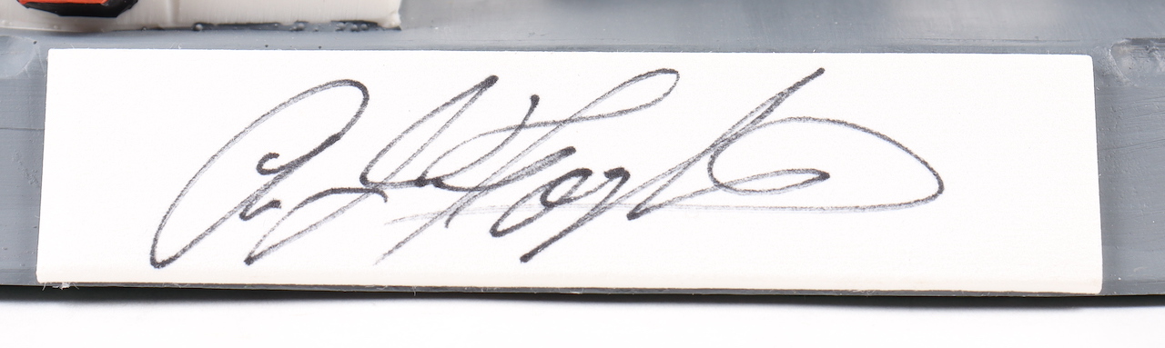 AJ Foyt Signed LE Salvino Action Figure with Original Packaging (Salvino COA) at PristineAuction.com AJ Foyt Signed LE Salvino Action Figure with Original Packaging (Salvino COA) at PristineAuction.com