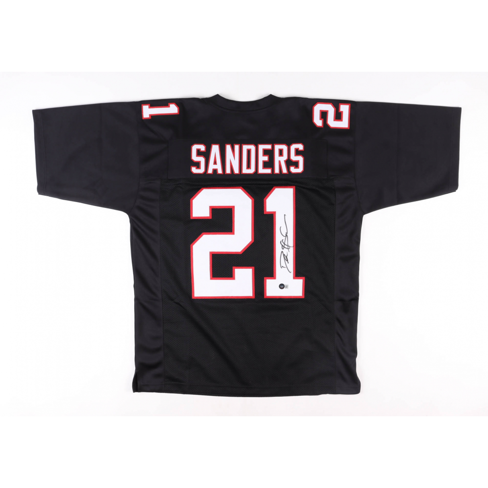 Deion Sanders Signed Jersey (Beckett Hologram) Pristine Auction