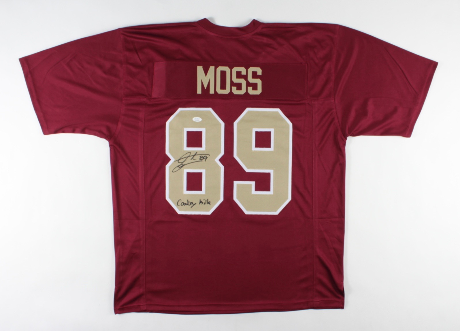 Santana Moss Signed Jersey Inscribed "Cowboy Killa" (JSA) at PristineAuction.com Santana Moss Signed Jersey Inscribed "Cowboy Killa" (JSA) at PristineAuction.com