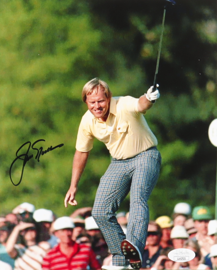 Jack Nicklaus Signed 8x10 Photo (JSA) at PristineAuction.com Jack Nicklaus Signed 8x10 Photo (JSA) at PristineAuction.com