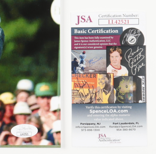 Jack Nicklaus Signed 8x10 Photo (JSA) at PristineAuction.com Jack Nicklaus Signed 8x10 Photo (JSA) at PristineAuction.com