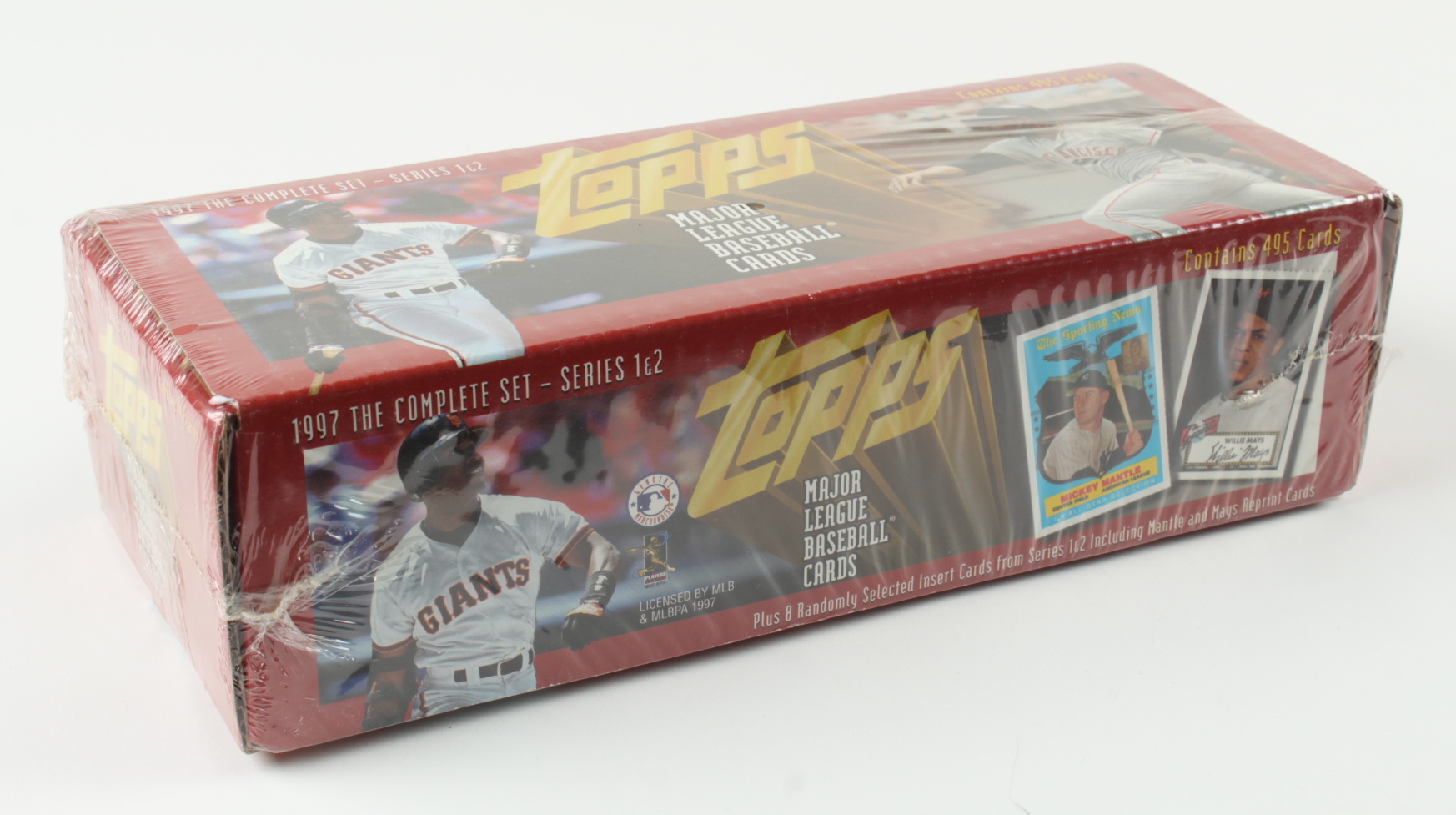 1997 Topps Baseball Complete Set of (495) Cards with Eric Chavez / Adam Eaton #479 RC, Barry Bonds #1, Cal Ripken #400, Rod Barajas / Jackie Rexrode #469 RC at PristineAuction.com 1997 Topps Baseball Complete Set of (495) Cards with Eric Chavez / Adam Eaton #479 RC, Barry Bonds #1, Cal Ripken #400, Rod Barajas / Jackie Rexrode #469 RC at PristineAuction.com