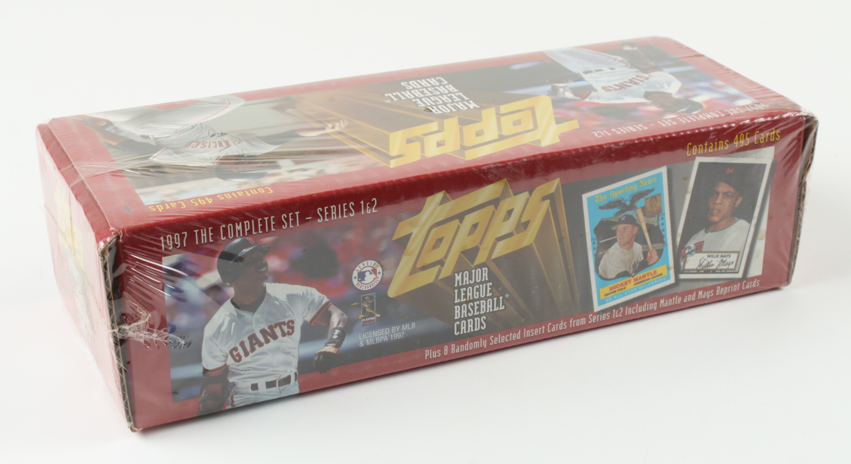 1997 Topps Baseball Complete Set of (495) Cards with Eric Chavez / Adam Eaton #479 RC, Barry Bonds #1, Cal Ripken #400, Rod Barajas / Jackie Rexrode #469 RC at PristineAuction.com 1997 Topps Baseball Complete Set of (495) Cards with Eric Chavez / Adam Eaton #479 RC, Barry Bonds #1, Cal Ripken #400, Rod Barajas / Jackie Rexrode #469 RC at PristineAuction.com