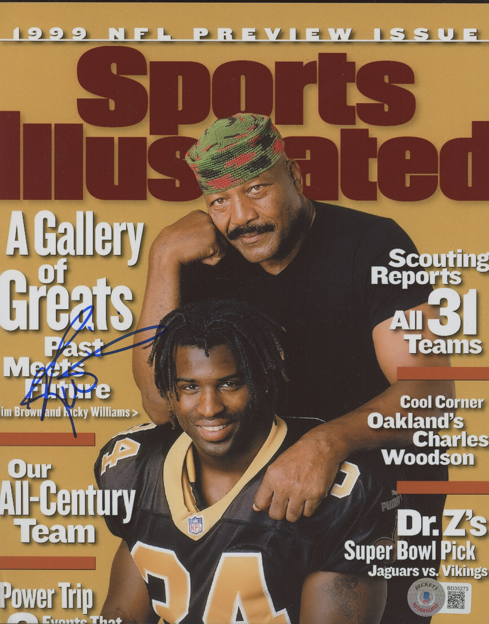 Ricky Williams Signed Saints 8x10 Photo (Beckett) at PristineAuction.com Ricky Williams Signed Saints 8x10 Photo (Beckett) at PristineAuction.com