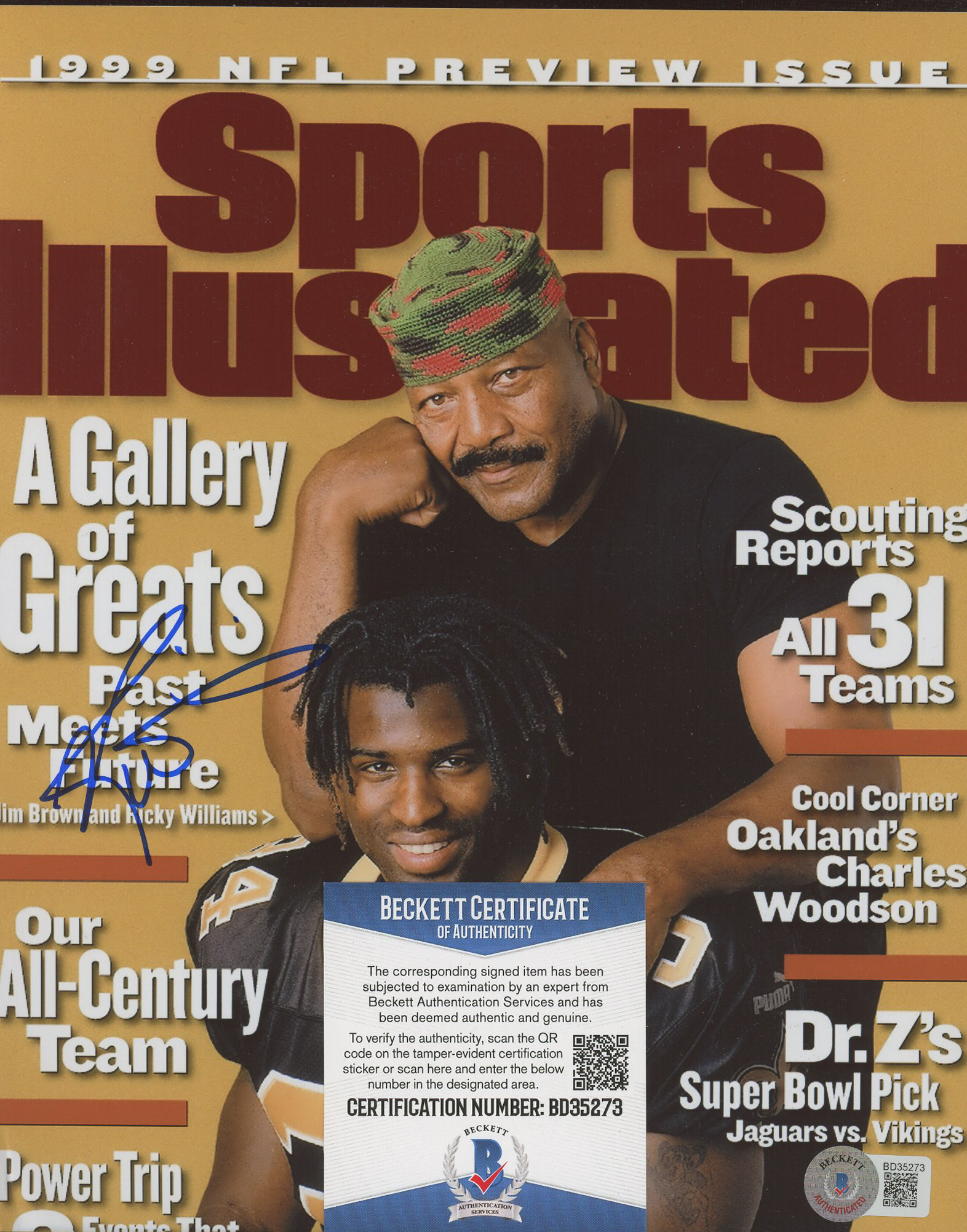 Ricky Williams Signed Saints 8x10 Photo (Beckett) at PristineAuction.com Ricky Williams Signed Saints 8x10 Photo (Beckett) at PristineAuction.com