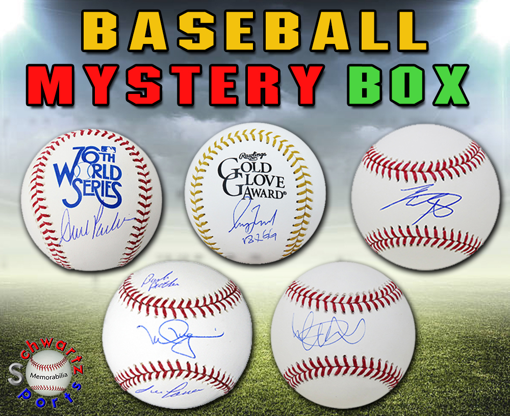 Schwartz Sports BASEBALL Signed Mystery Box Series 10 (Limited to 150) Pristine Auction