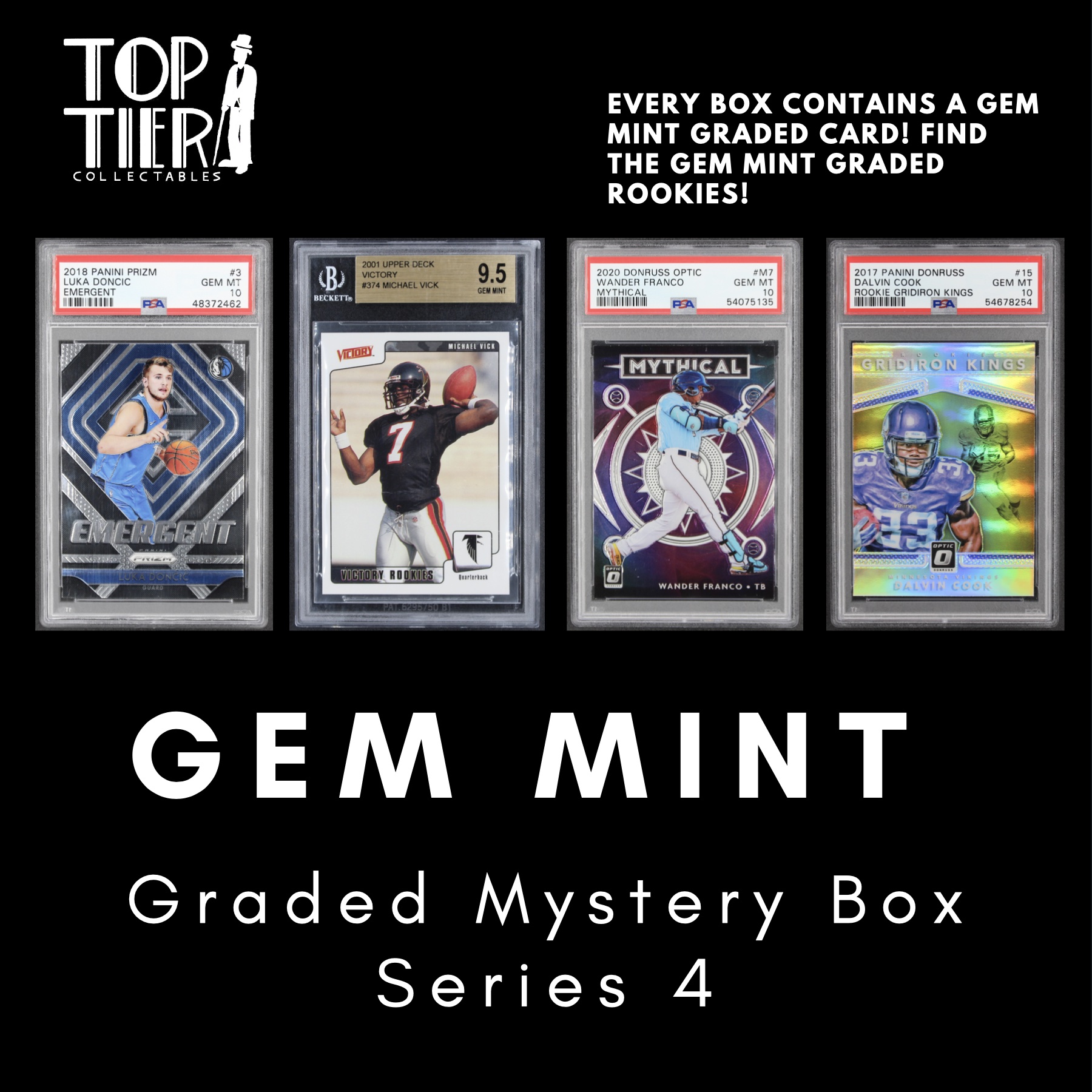 TTC GEM MINT Graded Mystery Box Series #4 (Limited to 30) at PristineAuction.com TTC GEM MINT Graded Mystery Box Series #4 (Limited to 30) at PristineAuction.com