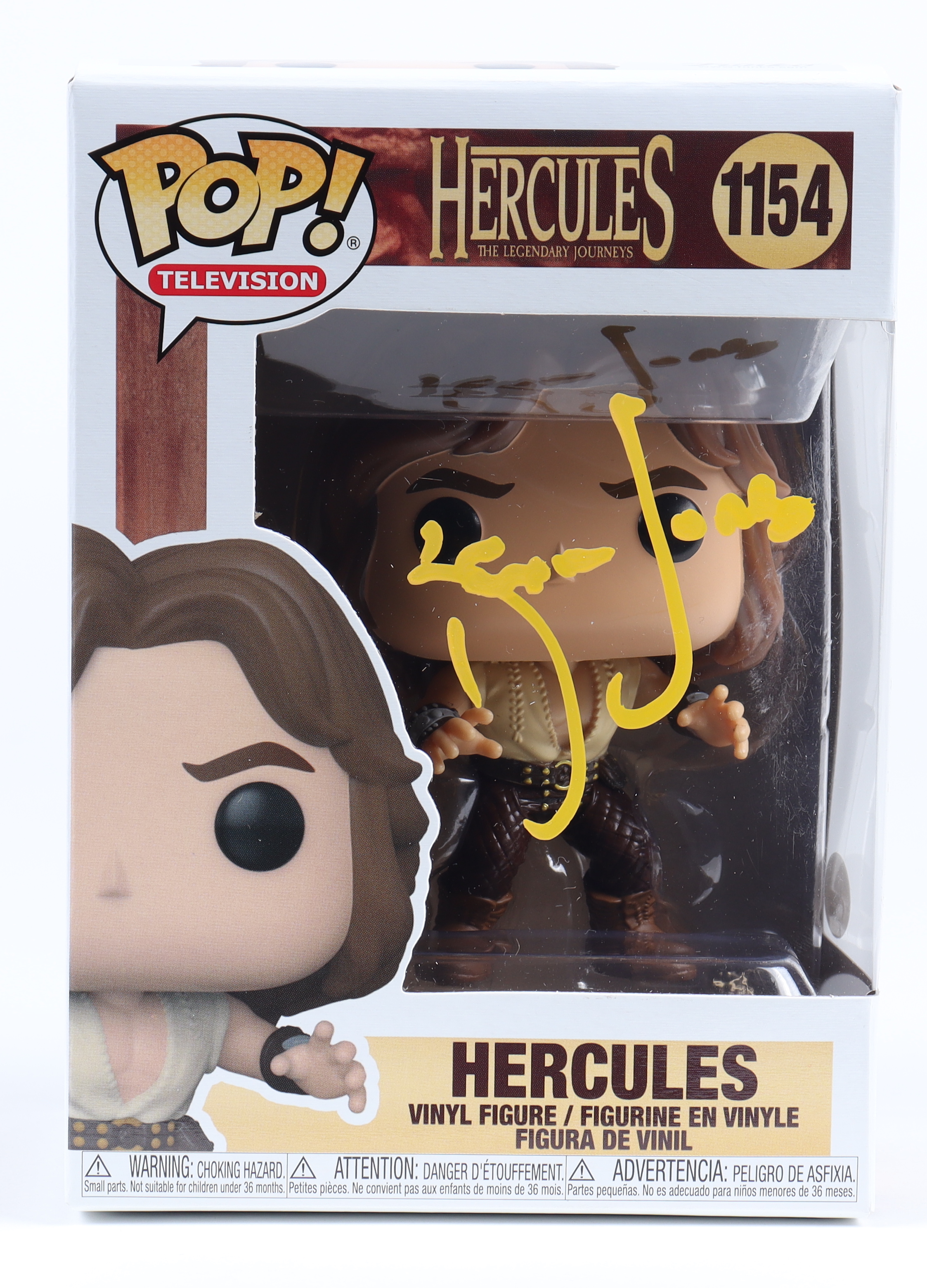 Kevin Sorbo Signed "Hercules: The Legendary Journeys" #1154 Hercules Funko Pop! Vinyl Figure (JSA) at PristineAuction.com Kevin Sorbo Signed "Hercules: The Legendary Journeys" #1154 Hercules Funko Pop! Vinyl Figure (JSA) at PristineAuction.com
