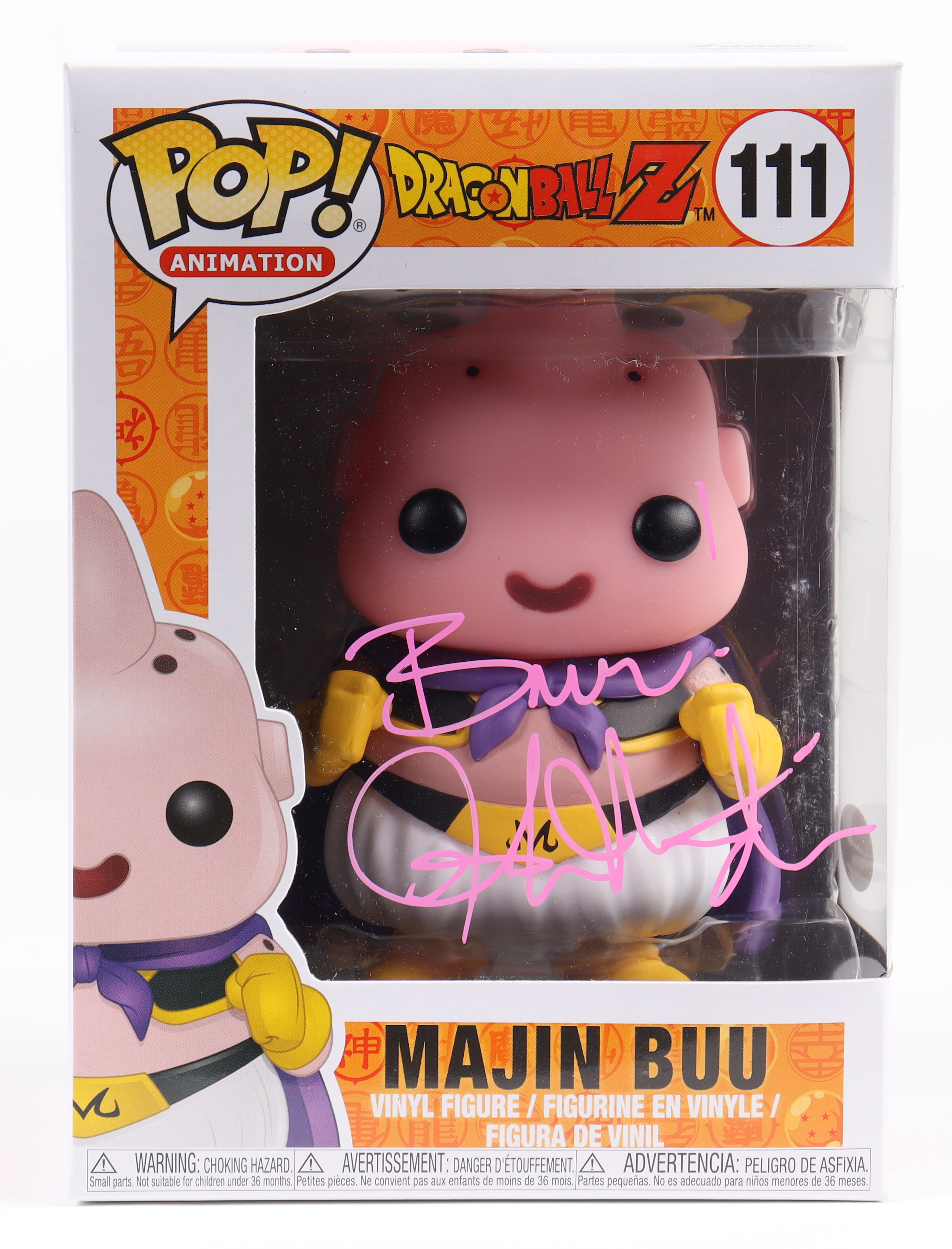 Josh Martin Signed "Dragon Ball Z" Majin Buu #111 Funko Pop! Vinyl Figure (JSA) at PristineAuction.com Josh Martin Signed "Dragon Ball Z" Majin Buu #111 Funko Pop! Vinyl Figure (JSA) at PristineAuction.com