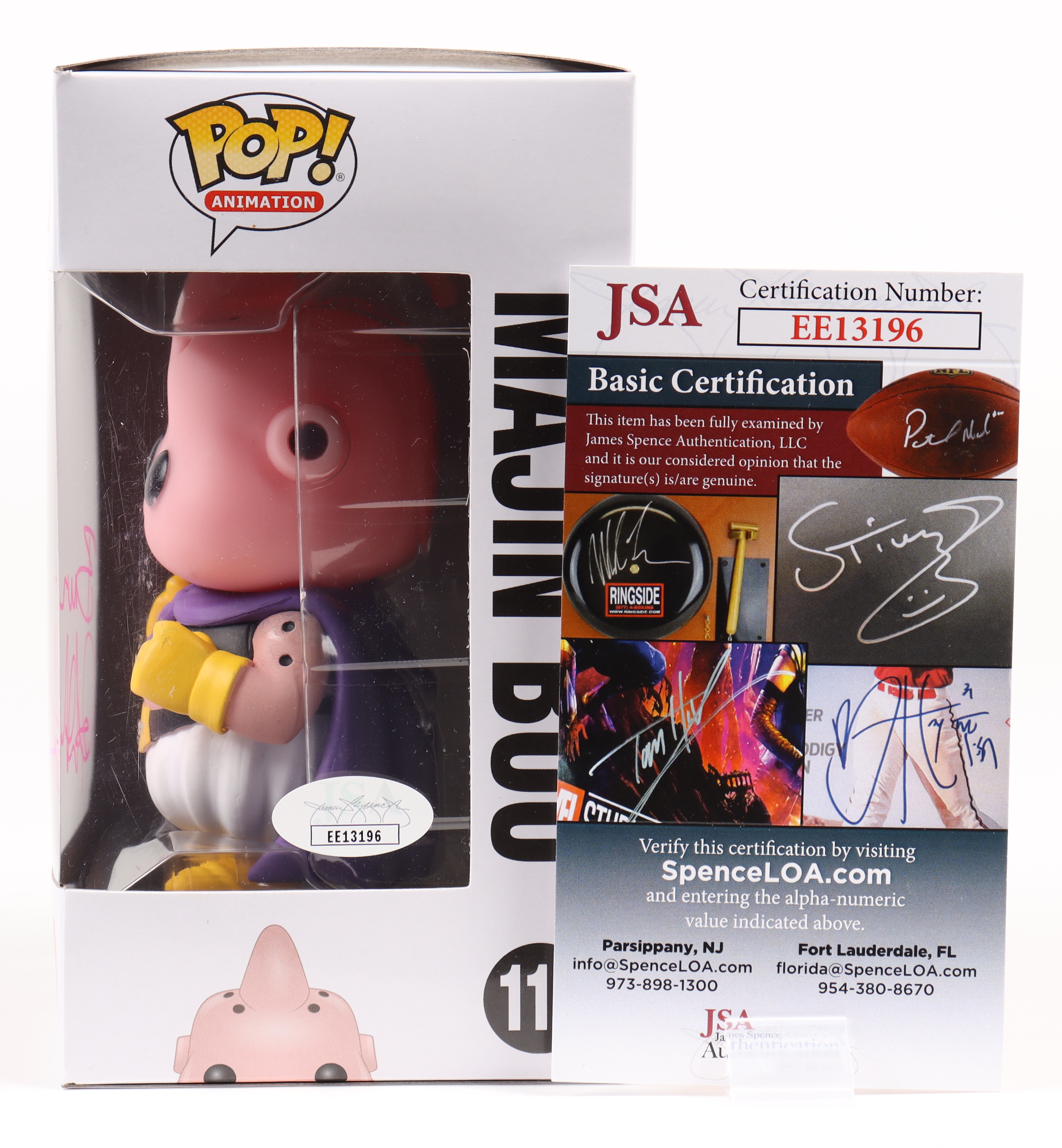 Josh Martin Signed "Dragon Ball Z" Majin Buu #111 Funko Pop! Vinyl Figure (JSA) at PristineAuction.com Josh Martin Signed "Dragon Ball Z" Majin Buu #111 Funko Pop! Vinyl Figure (JSA) at PristineAuction.com