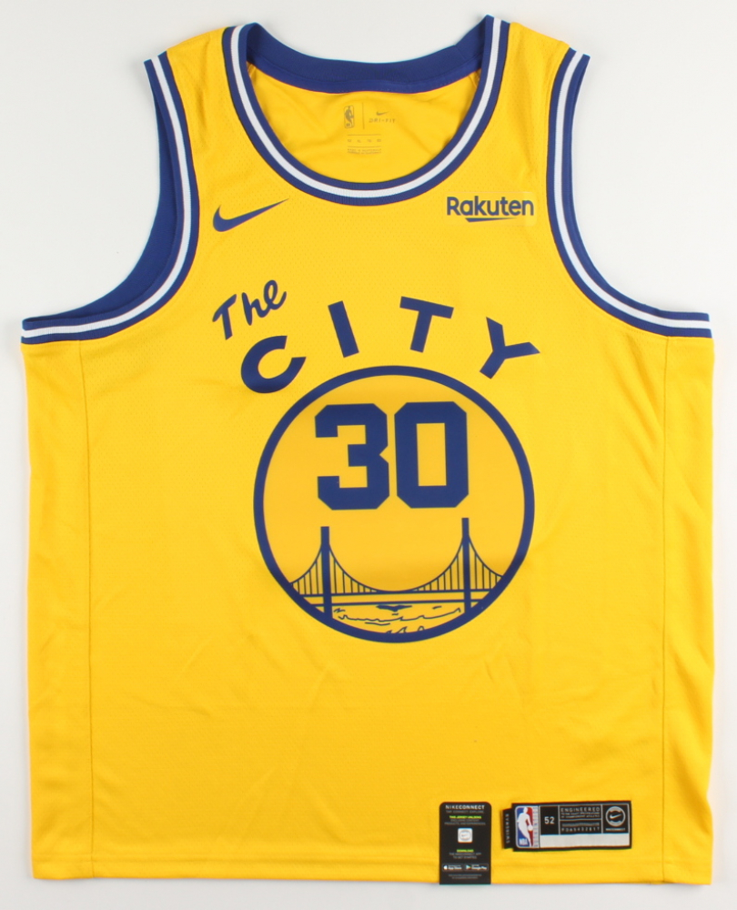 Photo 8x10 Encadrée Signée Stephen Curry (Warriors) - Authentifiée JSA - Pièce Collector NBA #1