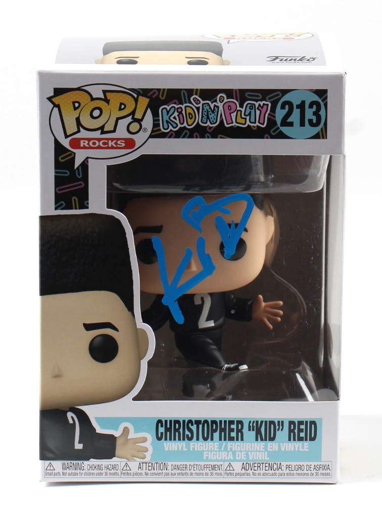 Christopher Reid Signed "Kid 'n Play" #213 Christopher "Kid" Reid Funko Pop! Vinyl Figure (JSA) at PristineAuction.com Christopher Reid Signed "Kid 'n Play" #213 Christopher "Kid" Reid Funko Pop! Vinyl Figure (JSA) at PristineAuction.com