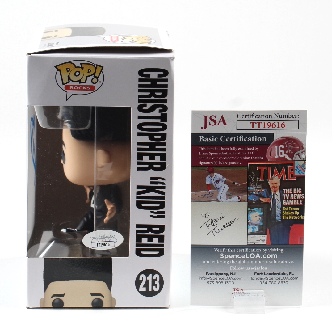 Christopher Reid Signed "Kid 'n Play" #213 Christopher "Kid" Reid Funko Pop! Vinyl Figure (JSA) at PristineAuction.com Christopher Reid Signed "Kid 'n Play" #213 Christopher "Kid" Reid Funko Pop! Vinyl Figure (JSA) at PristineAuction.com