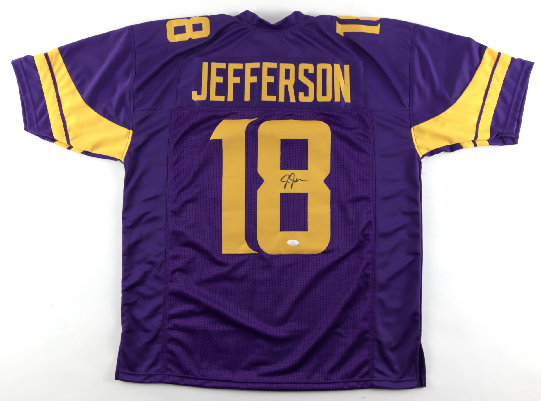 Justin Jefferson Signed Jersey (JSA) at PristineAuction.com Justin Jefferson Signed Jersey (JSA) at PristineAuction.com