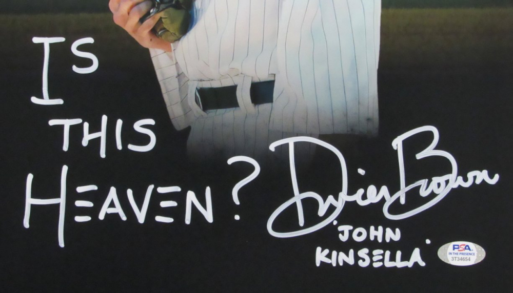 Dwier Brown Signed "Field of Dreams" 11x14 Photo Inscribed "Is This