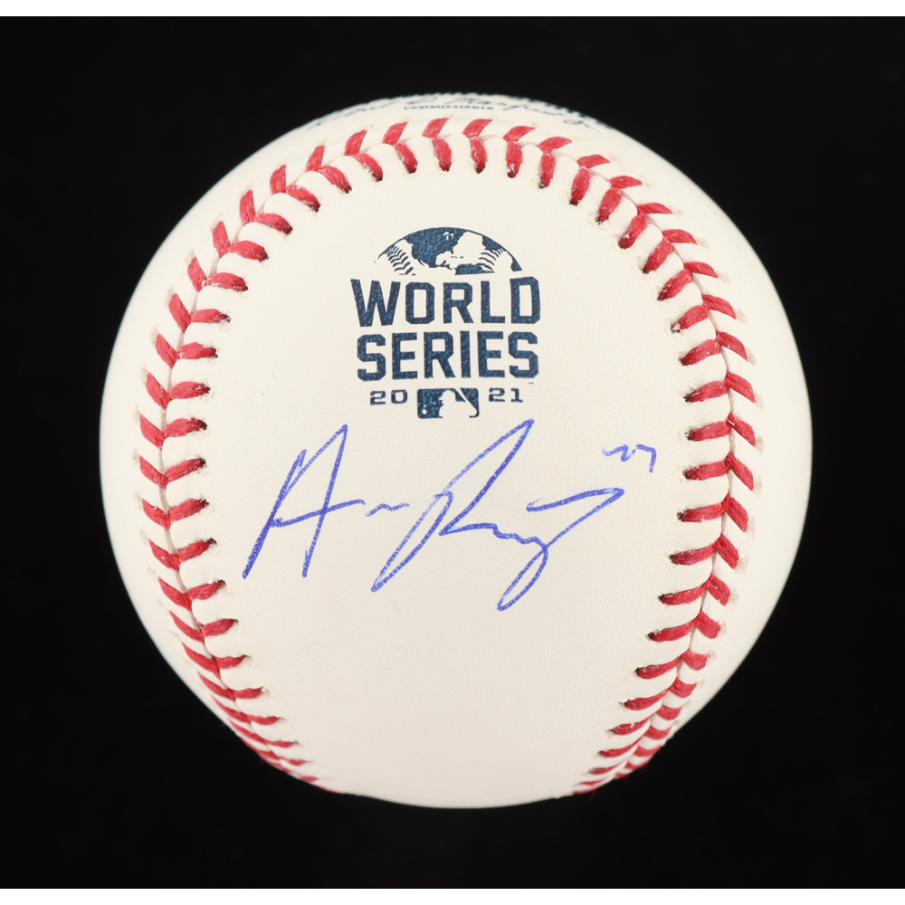 Austin Riley Signed Austin Riley Signed 2021 World Series Baseball (Beckett) | Pristine Auction