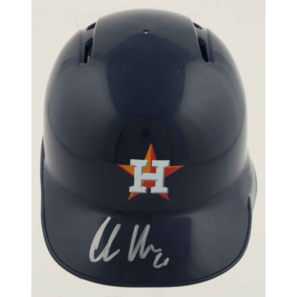Chas McCormick Signed Astros Mini Batting Helmet (Beckett) Pristine