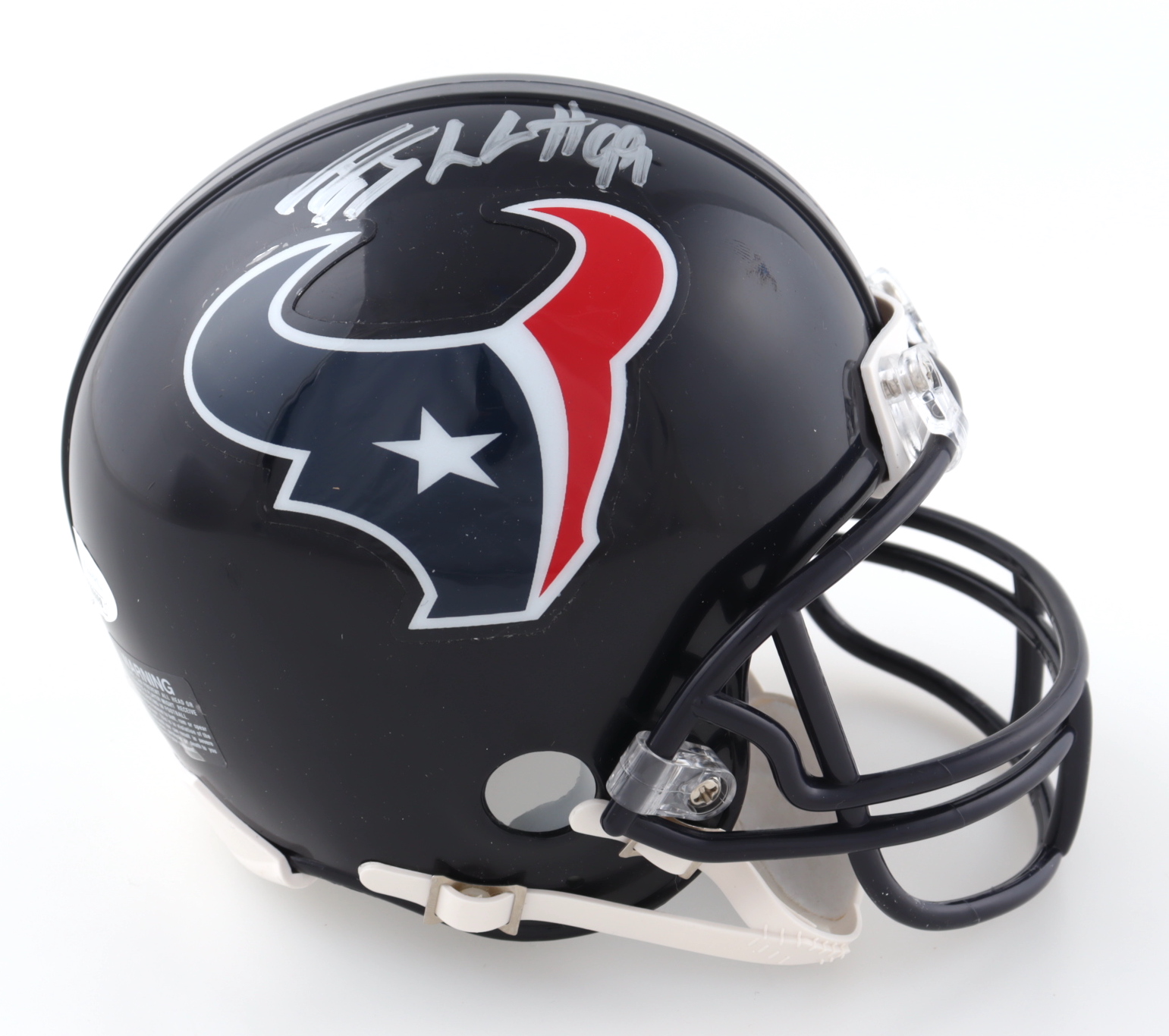 J.J. Watt Signed Texans Mini Helmet (JSA & Watt) at PristineAuction.com J.J. Watt Signed Texans Mini Helmet (JSA & Watt) at PristineAuction.com