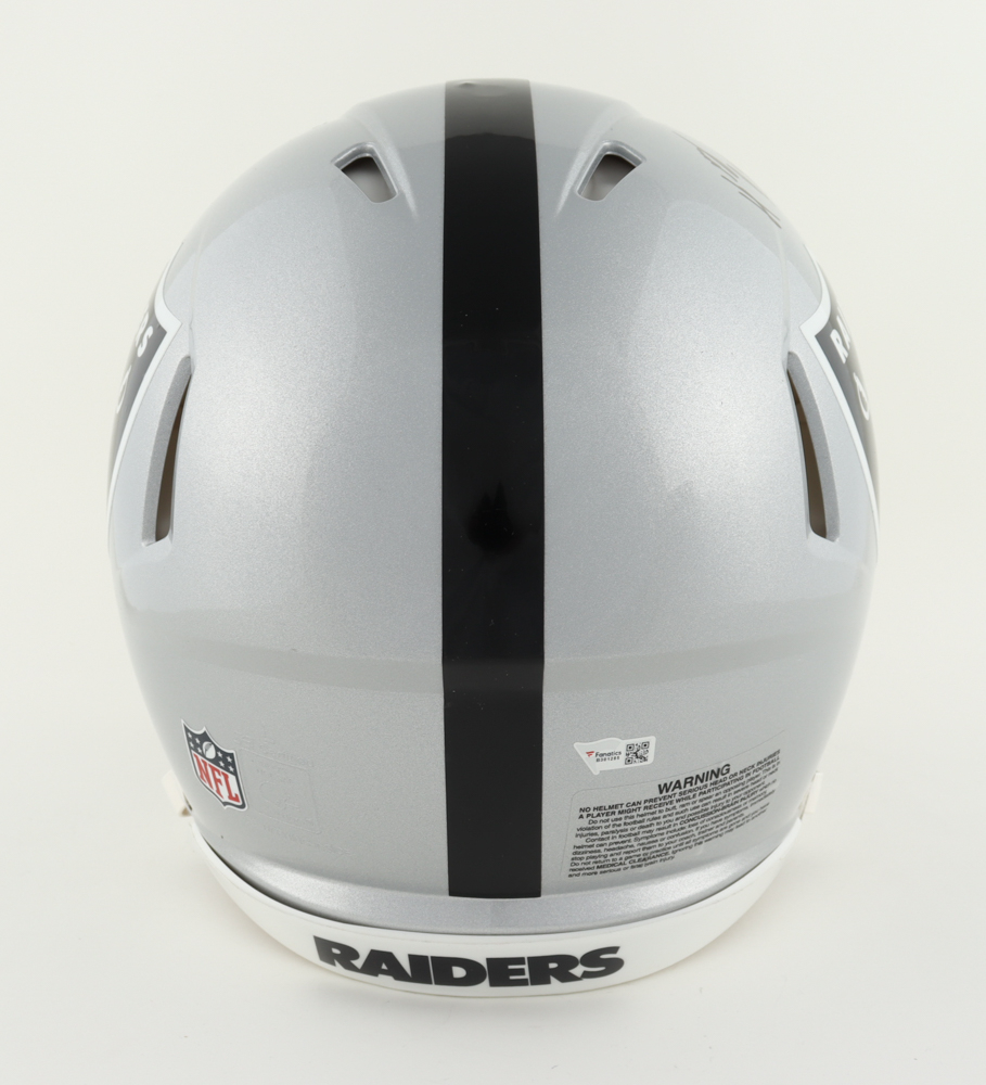 Henry Ruggs III Signed Raiders FullSize Authentic OnField Speed