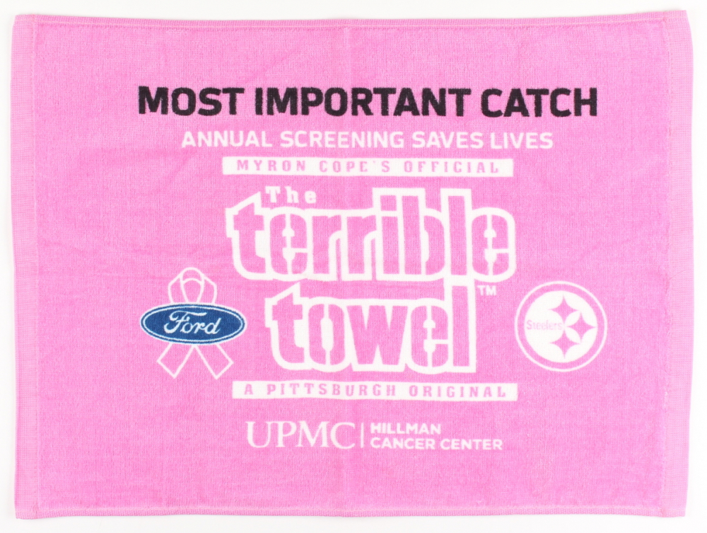 Breast Cancer Awareness Cooling Towels - 12 Pack Pink Ribbon Sports Towels
