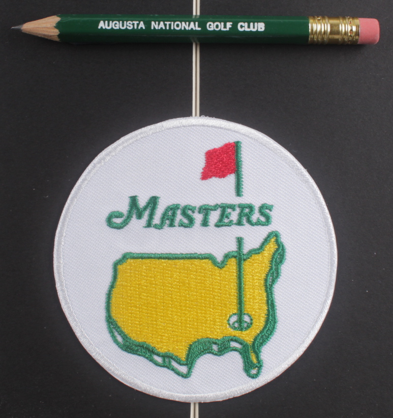 Masters Tournament Custom Framed 15x21 Augusta National Scorecard Display with Official Scorecard, Masters Pencil & Cloth Patch at PristineAuction.com Masters Tournament Custom Framed 15x21 Augusta National Scorecard Display with Official Scorecard, Masters Pencil & Cloth Patch at PristineAuction.com