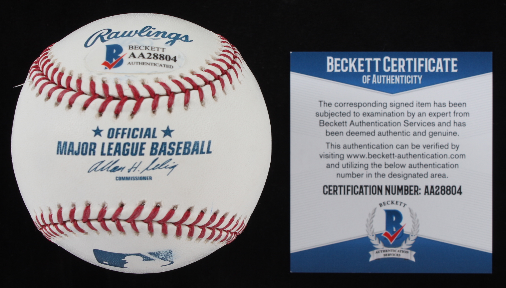 Eric Duncan Signed OML Baseball (Beckett) at PristineAuction.com Eric Duncan Signed OML Baseball (Beckett) at PristineAuction.com