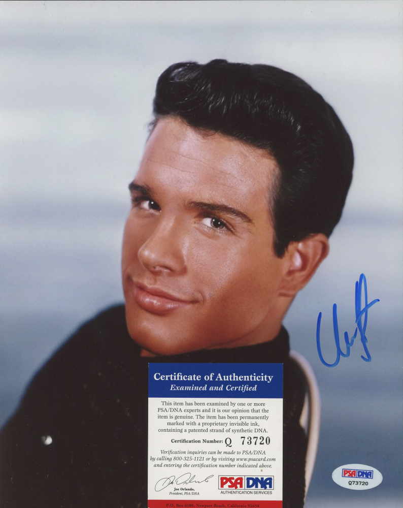Warren Beatty Signed 8x10 Photo (PSA) Pristine Auction