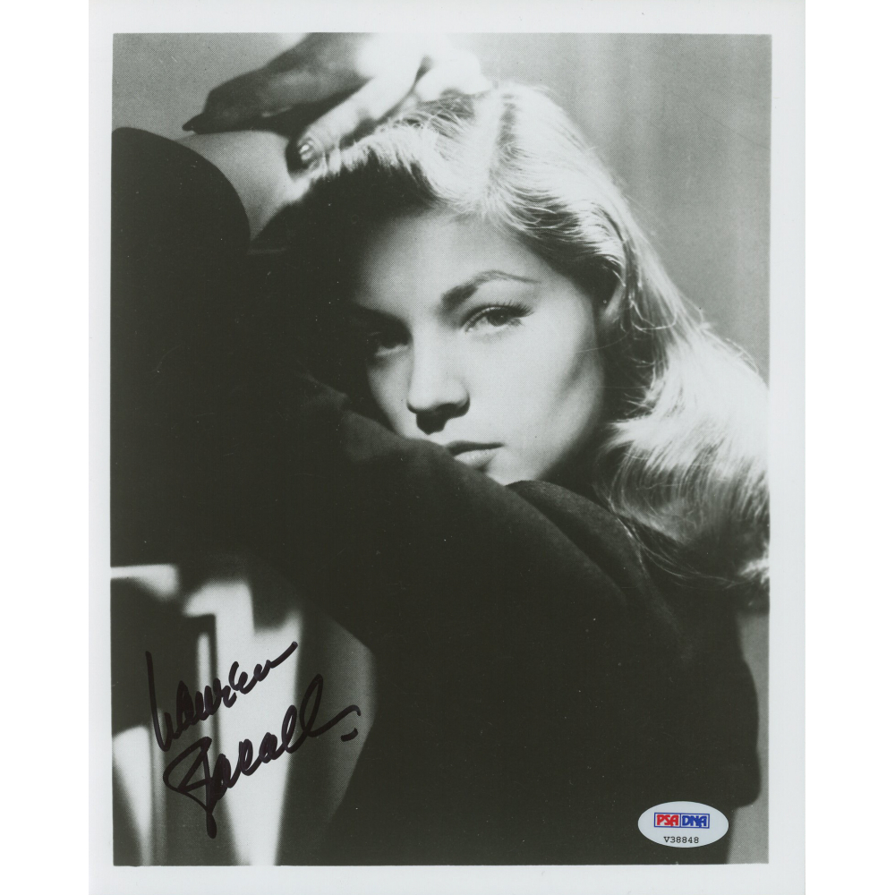 Lauren Bacall Signed 8x10 Photo (PSA) | Pristine Auction