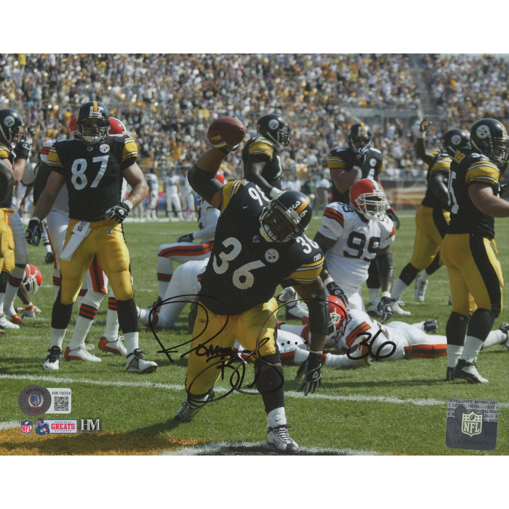 thumbnail image 2 of Jerome Bettis Pittsburgh Steelers Signed Autographed 8x10 Photo – High Quality Reprint 2 of 4