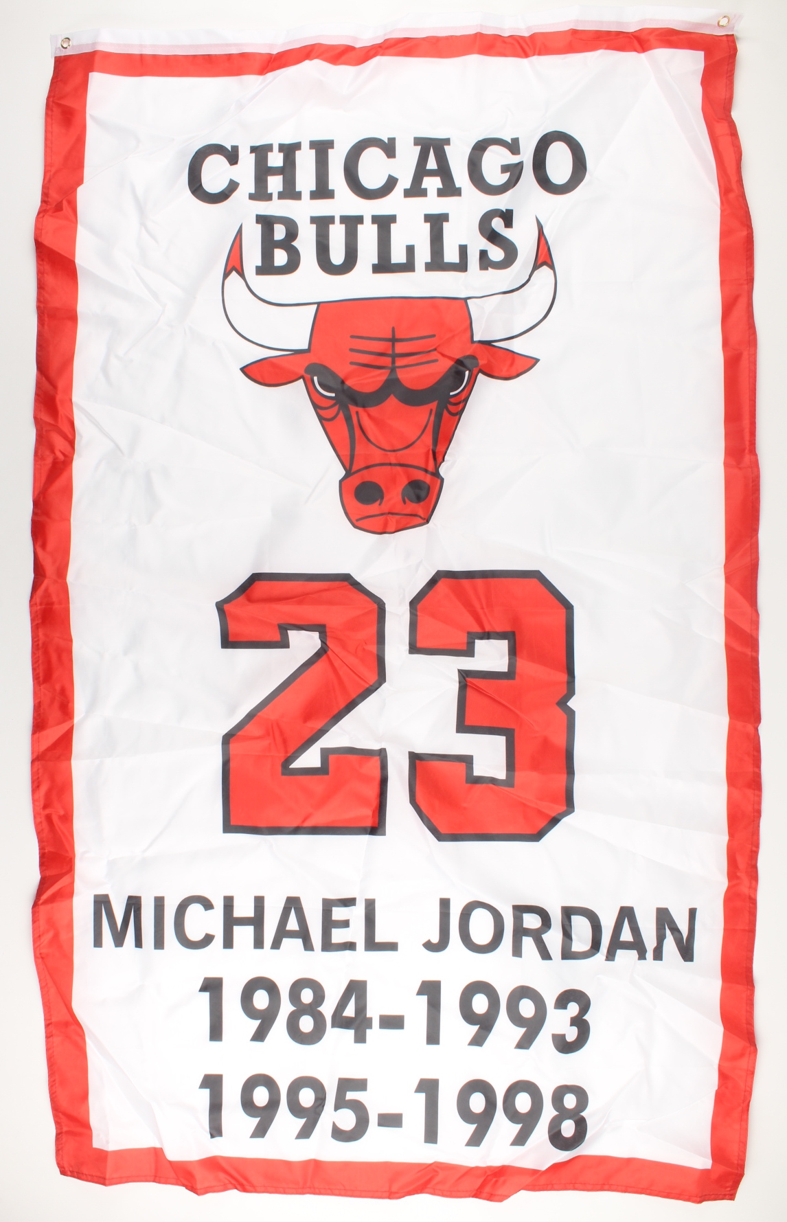Michael Jordan Bulls Number "23" Flag at PristineAuction.com Michael Jordan Bulls Number "23" Flag at PristineAuction.com
