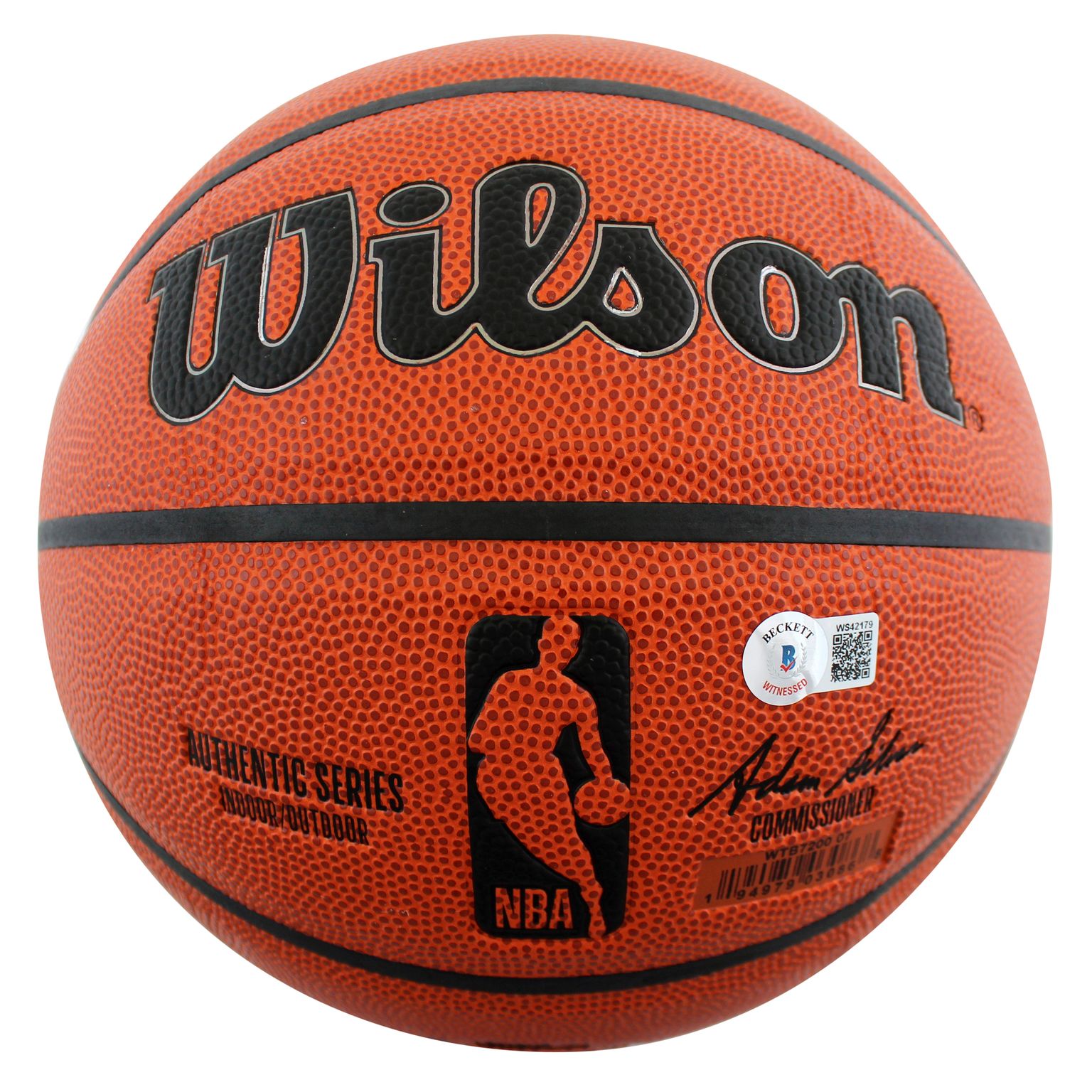 Jerry West Signed NBA Basketball Inscribed "HOF 1980-2010" & "The Logo" (Beckett) at PristineAuction.com Jerry West Signed NBA Basketball Inscribed "HOF 1980-2010" & "The Logo" (Beckett) at PristineAuction.com