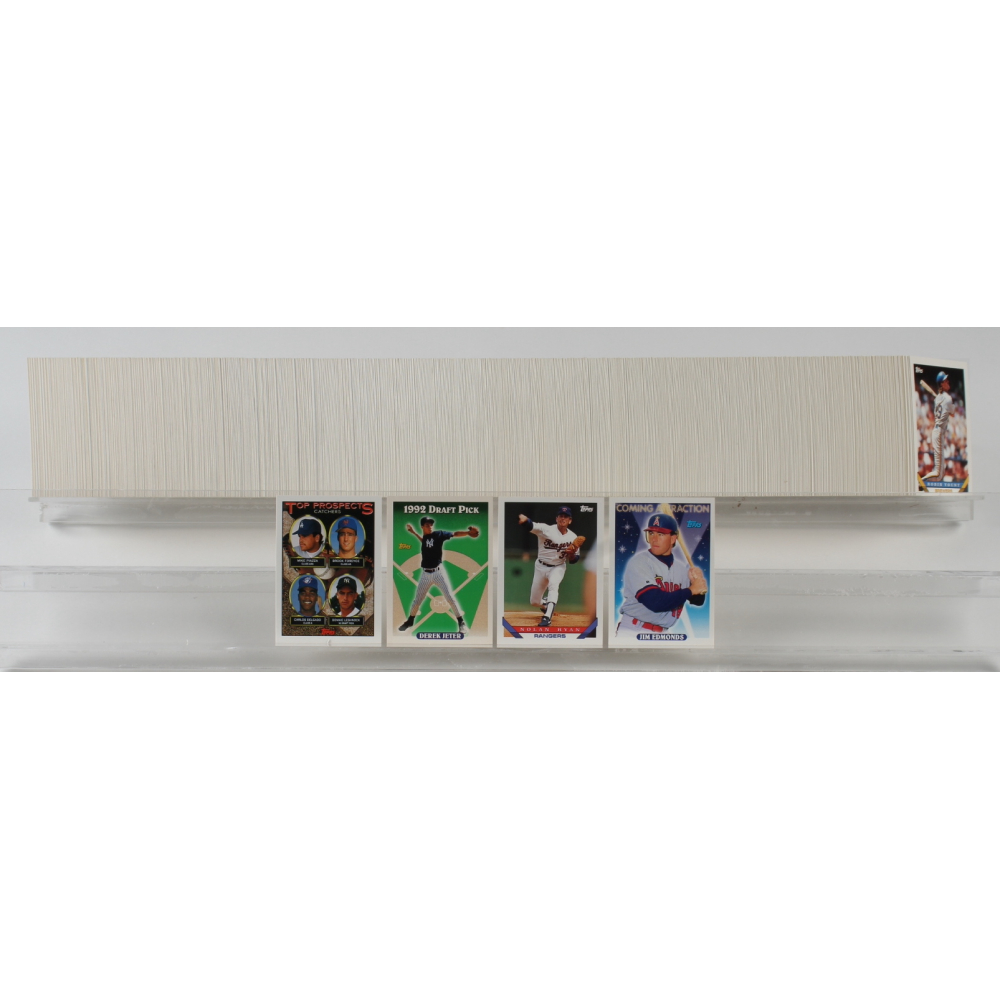 1992-93 Pro League Bass Trading Card Set Break – Singles 1-100, Rookie Cards, Big Bass Pros, Near Mint