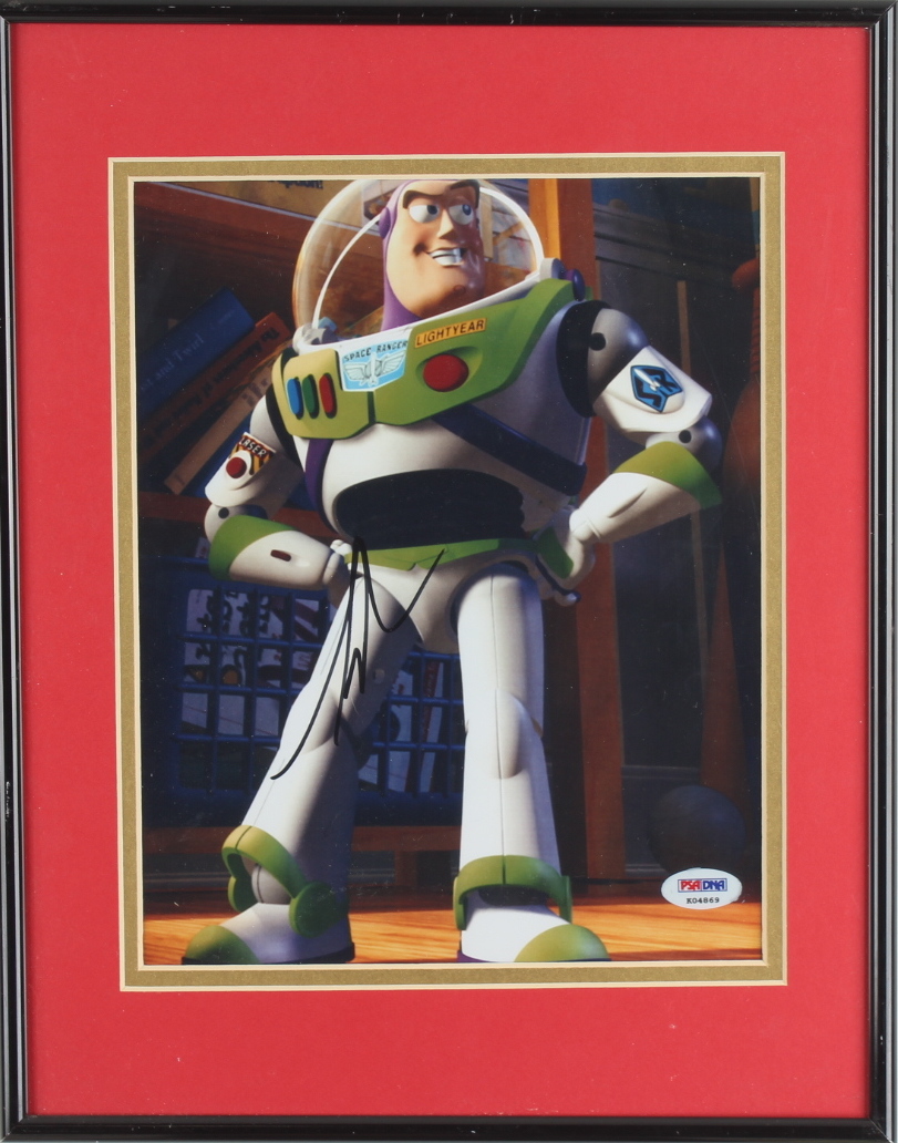 Tim Allen Signed "Toy Story" 11x14 Custom Framed Photo (PSA) (See Description) at PristineAuction.com Tim Allen Signed "Toy Story" 11x14 Custom Framed Photo (PSA) (See Description) at PristineAuction.com