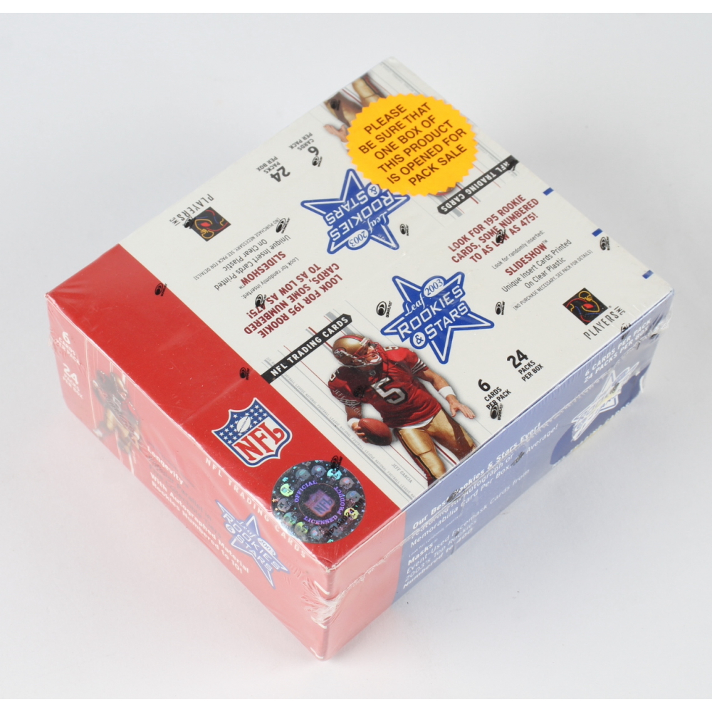 2008 Leaf Rookies & Stars Football Hobby Box | DA Card World