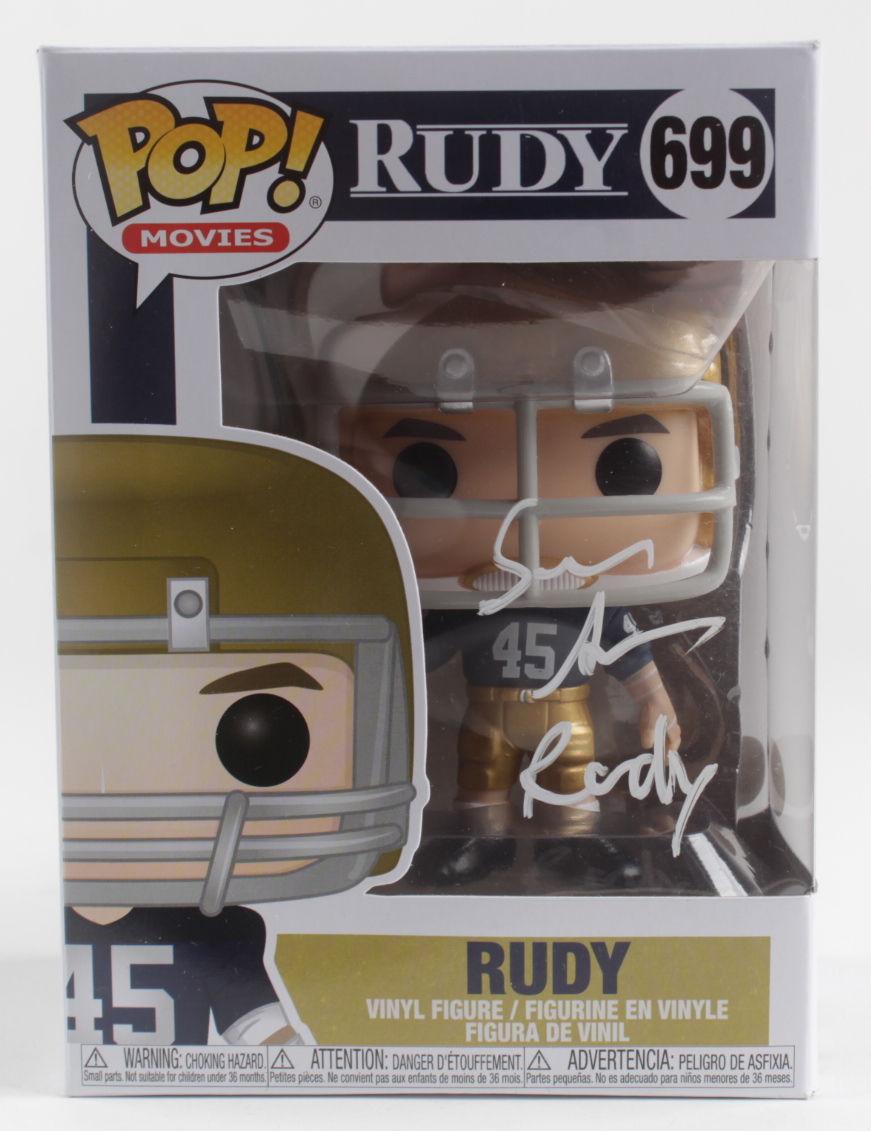 Sean Astin Signed "Rudy" #699 Rudy Funko Pop! Vinyl Figure (JSA) at PristineAuction.com Sean Astin Signed "Rudy" #699 Rudy Funko Pop! Vinyl Figure (JSA) at PristineAuction.com