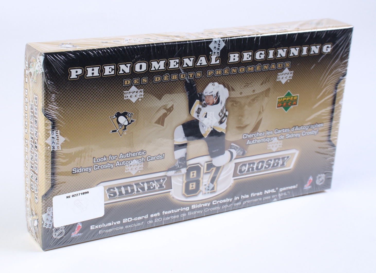 2006-07 Upper Deck Sidney Crosby Phenomenal Beginnings Box of (20) Cards at PristineAuction.com 2006-07 Upper Deck Sidney Crosby Phenomenal Beginnings Box of (20) Cards at PristineAuction.com