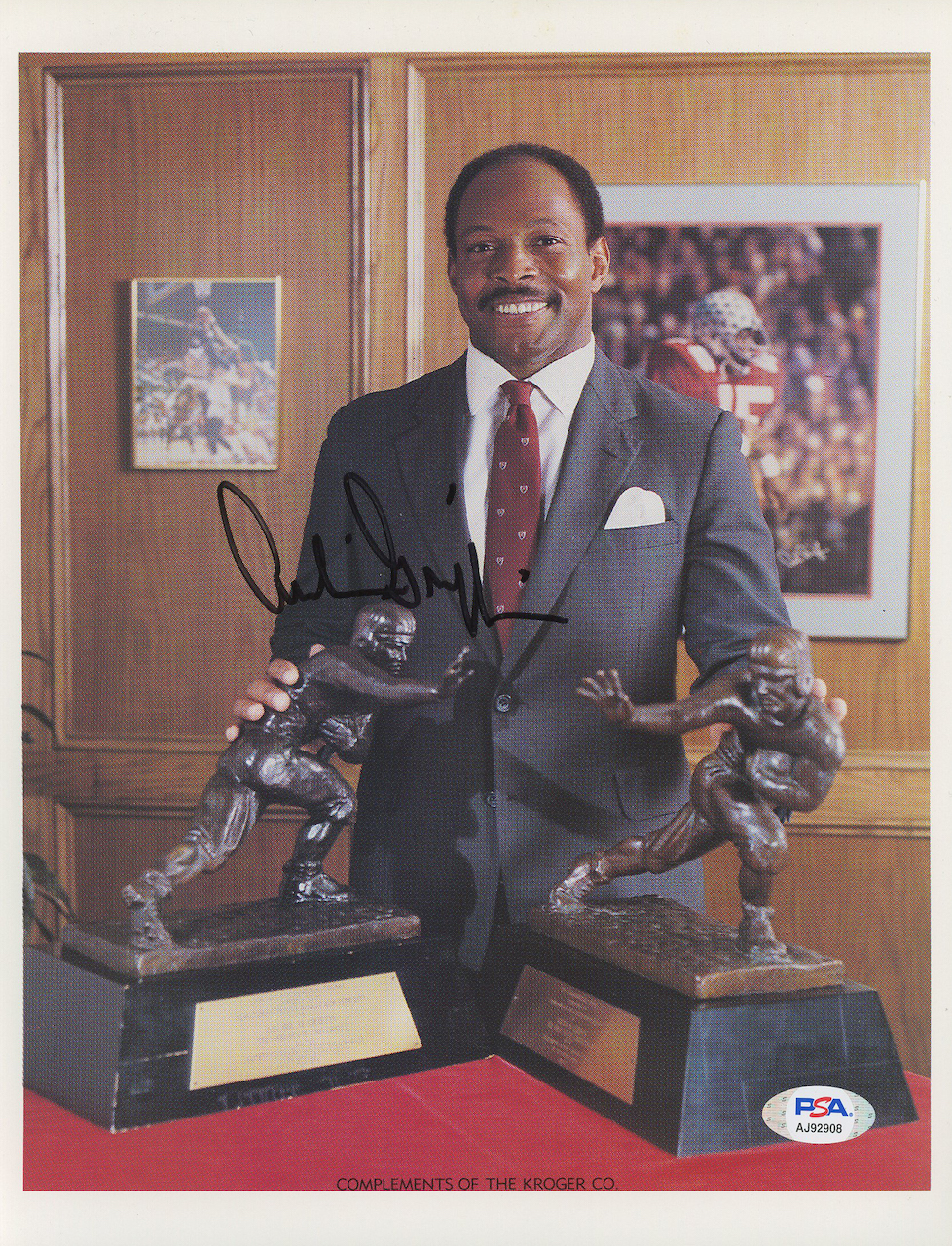 Archie Griffin Signed 8.5x11 Photo (PSA) at PristineAuction.com Archie Griffin Signed 8.5x11 Photo (PSA) at PristineAuction.com