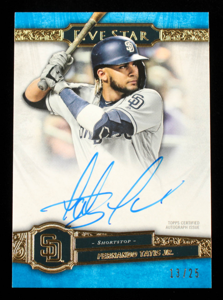 Fernando Tatis Jr. 2021 Topps Five Star Autographs Blue #FSAFJO 