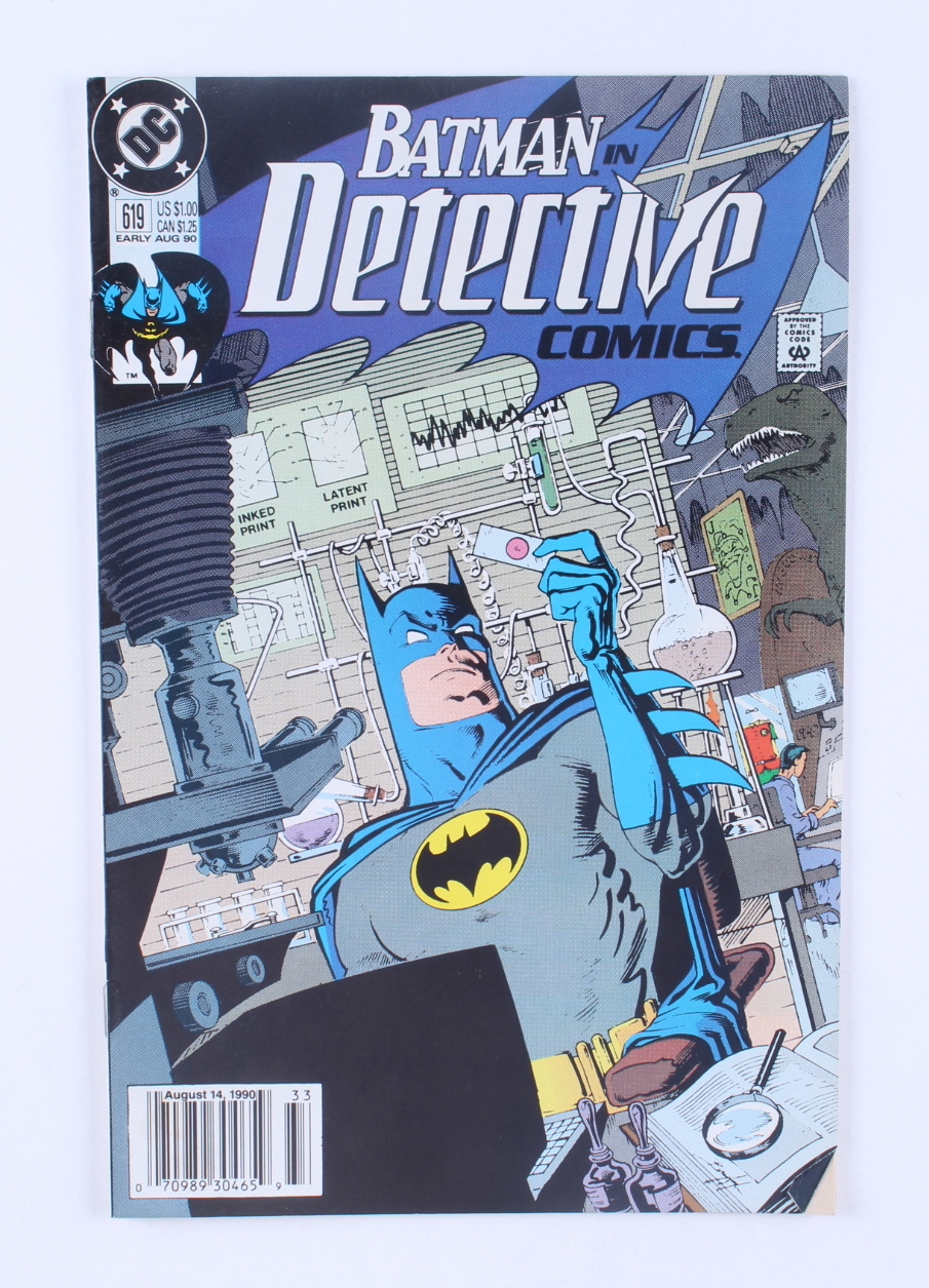 1990 "Batman Detective Comics" Issue #619 DC Comic Book at PristineAuction.com 1990 "Batman Detective Comics" Issue #619 DC Comic Book at PristineAuction.com