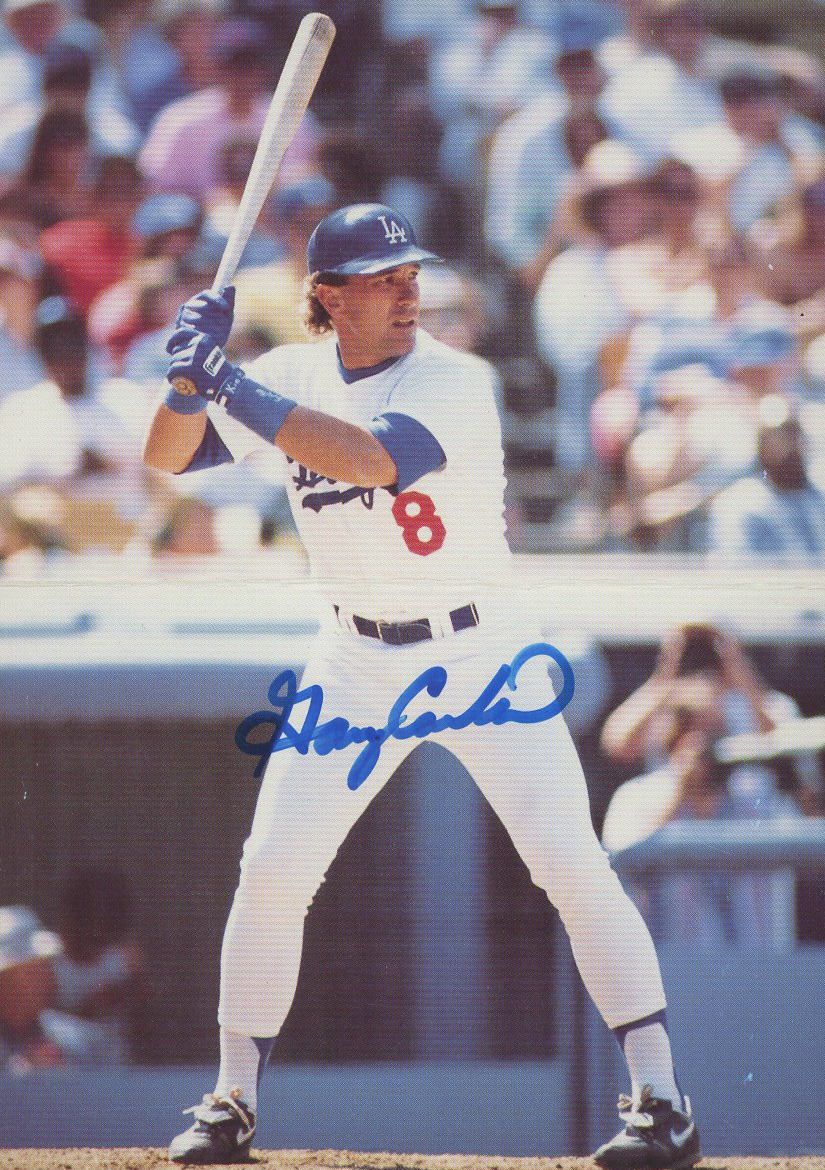 Gary Carter Signed Dodgers 4x6 Postcard (PSA) (See Description) at PristineAuction.com Gary Carter Signed Dodgers 4x6 Postcard (PSA) (See Description) at PristineAuction.com