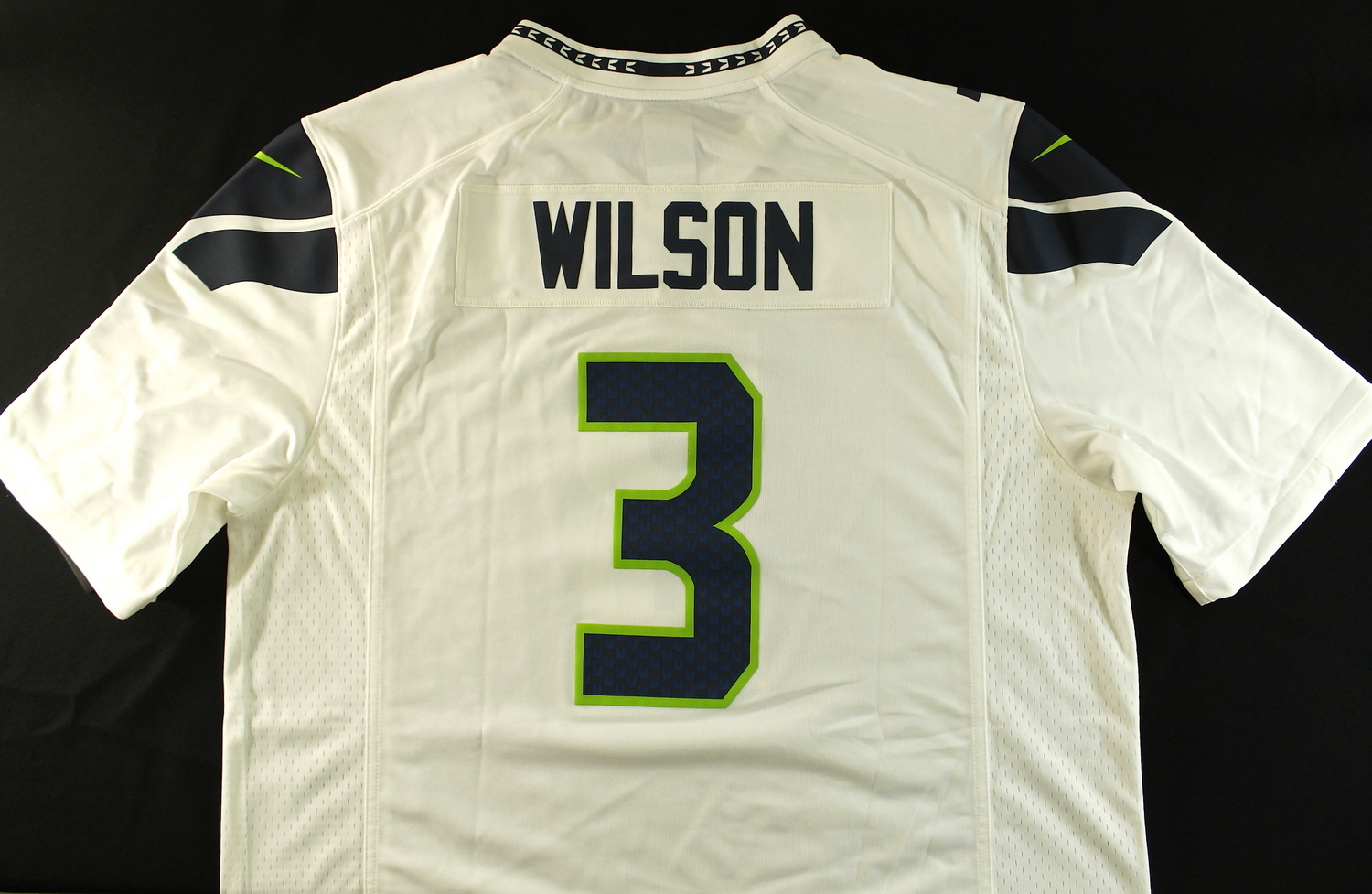 Russell Wilson Signed Seahawks Super Bowl XLVIII Jersey (Wilson COA) at PristineAuction.com Russell Wilson Signed Seahawks Super Bowl XLVIII Jersey (Wilson COA) at PristineAuction.com