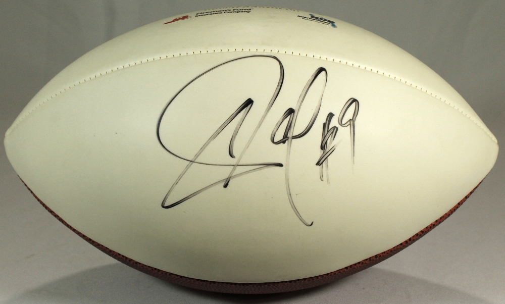 Carson palmer autographed football Clearance