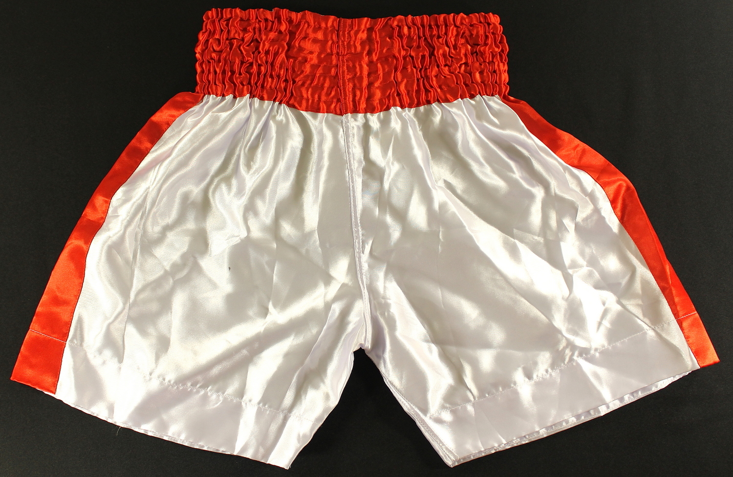 Sugar Ray Leonard Signed Custom Stitched Boxing Shorts (PSA COA) at PristineAuction.com Sugar Ray Leonard Signed Custom Stitched Boxing Shorts (PSA COA) at PristineAuction.com
