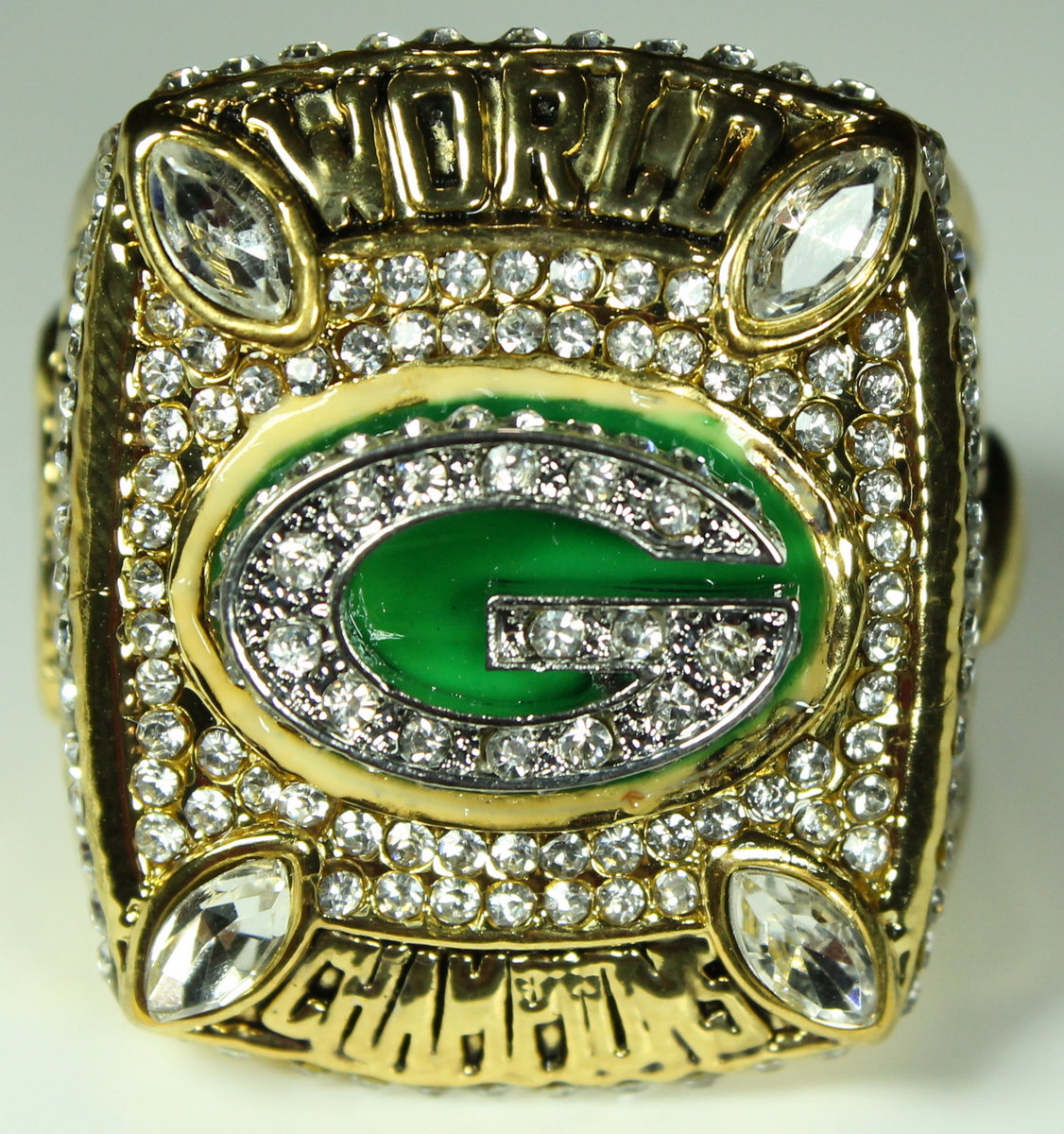Aaron Rodgers Packers High Quality Replica 2012 Super Bowl XLV Championship Ring at PristineAuction.com Aaron Rodgers Packers High Quality Replica 2012 Super Bowl XLV Championship Ring at PristineAuction.com