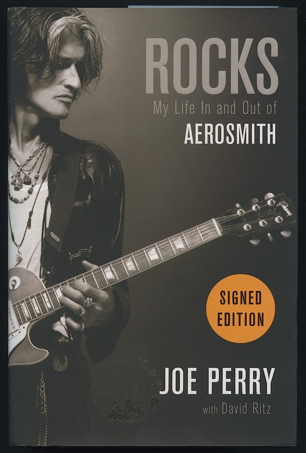 Joe Perry Signed "Rocks: My Life In and Out of Aerosmith" First Edition Hardcover Book (PA LOA) at PristineAuction.com Joe Perry Signed "Rocks: My Life In and Out of Aerosmith" First Edition Hardcover Book (PA LOA) at PristineAuction.com
