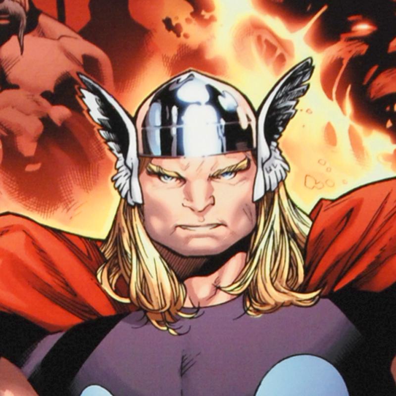 Stan Lee Signed Marvel "Thor: Tales of Asgard by Stan Lee and Jack Kirby #1" Extremely Limited Edition 18" x 27" Giclee on Canvas Custom Framed to 25" x 34" #6/10 (Marvel COA) at PristineAuction.com Stan Lee Signed Marvel "Thor: Tales of Asgard by Stan Lee and Jack Kirby #1" Extremely Limited Edition 18" x 27" Giclee on Canvas Custom Framed to 25" x 34" #6/10 (Marvel COA) at PristineAuction.com