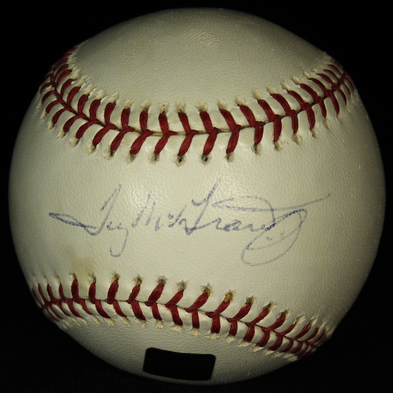 Tug McGraw Signed OML Baseball (Topps) at PristineAuction.com Tug McGraw Signed OML Baseball (Topps) at PristineAuction.com